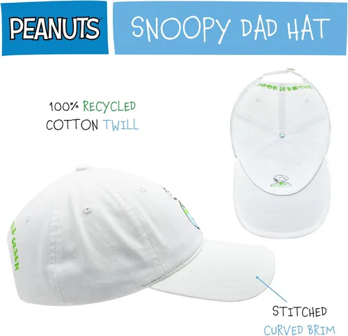 Miniatura 5 de Peanuts Snoopy Dad Hat, Adult Baseball Cap with Curved Brim