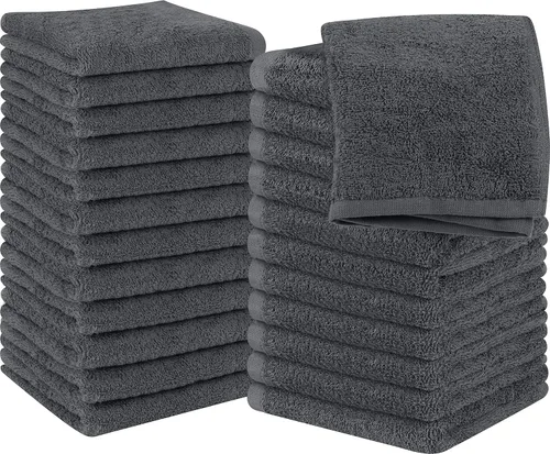 Miniatura 16 de Utopia Towels Juego de paños de algodón 100% hilado en anillo, paños de franela de gama alta, altamente absorbentes y suaves al tacto, paquete