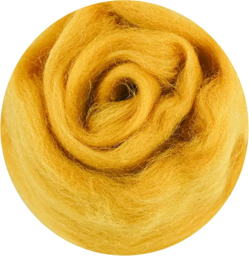 Miniatura 121 de 24 tipos de lana rosa, 4.23 oz (120 g), adecuado para fieltro húmedo y fieltro de aguja de telas hiladas de lana. Un paquete de prueba está Tonos