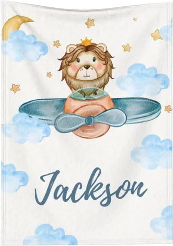 Miniatura 14 de Manta de bebé personalizada con nombre, manta de envolver personalizada con nombre para niñas y niños, recién nacidos, regalos para niños pequeños