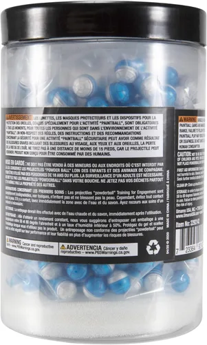 Miniatura 2 de Umarex T4E - Munición de bola de polvo de calibre .43 prémium para pistolas de paintball, 500 unidades, multicolor (bola de polvo calibre .43)