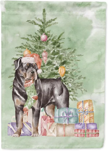 Miniatura 32 de Caroline's Treasures CK8213GF Bulldog Inglés #2 Regalos de Navidad y árbol de jardín Bandera de buzón Bandera decorativa para patio exterior, patio