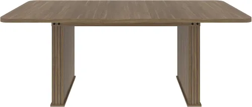 Miniatura 5 de Mesa de comedor extensible de 62.99 a 78.7 pulgadas para 6, 8 y 10, moderna mesa expandible de cocina de madera de granja, mesas de conferencias