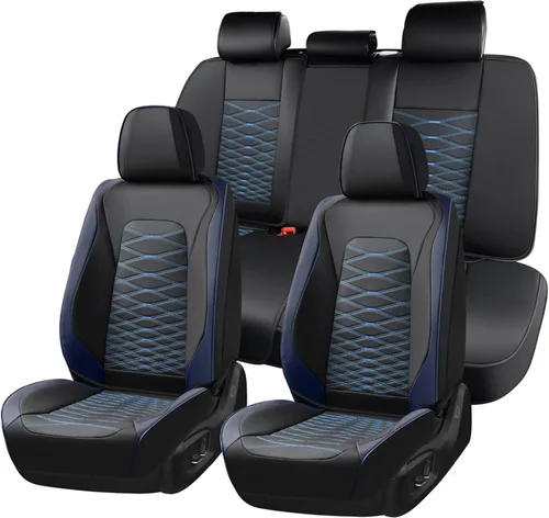 Miniatura 43 de FLORICH Fundas de asiento delantero de automóvil, fundas de asiento de cuero para automóviles, protector de asiento de automóvil, impermeable