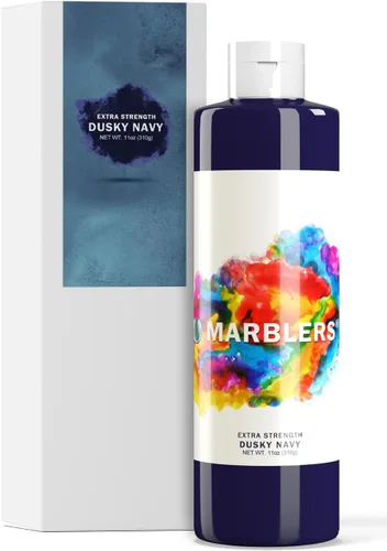 Miniatura 24 de MARBLERS Pigmento líquido a base de agua prémium [negro azabache] 11 oz (310 g) Colorante de hormigón y cemento altamente concentrado para yeso
