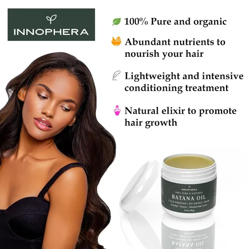 Miniatura 6 de Aceite de batana para el crecimiento del cabello, prensado en frío sin olor ahumado, 100% puro y natural de Honduras, nutre, hidrata y restaura
