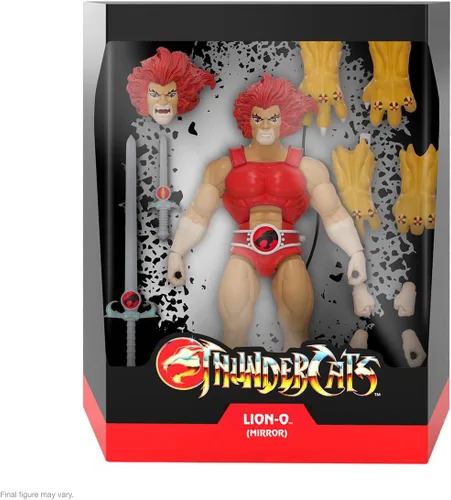 Miniatura 2 de Super7 ULTIMATES! Thundercats León-O (Espejo) - Figura de acción de Thundercats de 7" con accesorios, coleccionables clásicos de dibujos animados