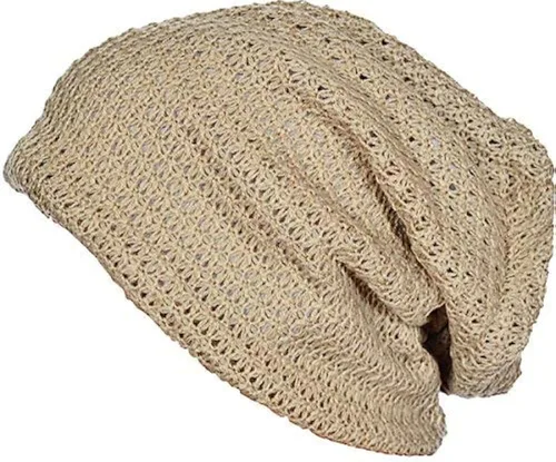Miniatura 13 de FORBUSITE - Gorro holgado de punto para hombre, de gran tamaño, para verano e invierno B08