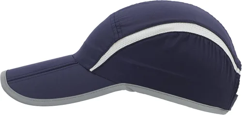Miniatura 2 de connectyle plegable malla deportes cap con transpirable con rayas reflectantes Sun Runner Cap