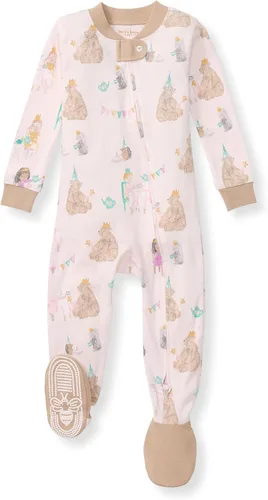 Miniatura 47 de Burt's Bees Baby Pijama para bebé niña, 100% algodón orgánico, pijama de una pieza, overol diagonal con cremallera, ajuste cómodo