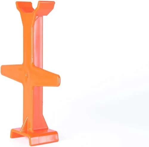 Miniatura 5 de MOTO4U Protección 9.8 in del transporte del apoyo de la horquilla de la bici de la suciedad en naranja