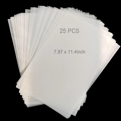 Plástico termorretráctil, 25 hojas de 8 x 11.4 pulgadas, lijado, en blanco, ideal para manualidades retráctiles y adornos de bricolaje