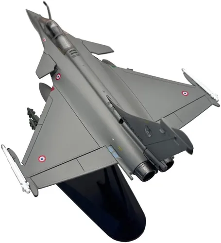 Miniatura 2 de 1:100 France Rafale C Libia War Fighter Jet Avión de metal militar fundido a troquel modelo para colección o regalo (Rafale Guerra de Libia)