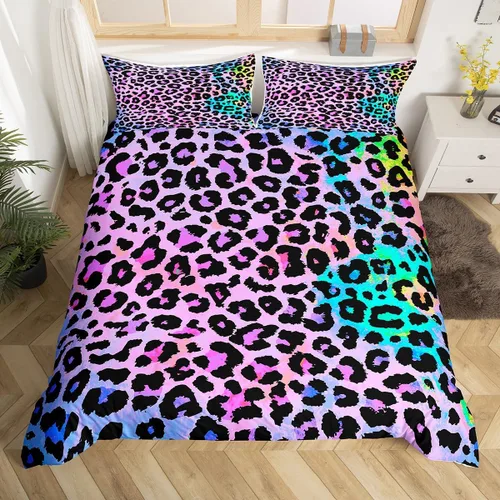 Miniatura 35 de Erosebridal Juego de ropa de cama con diseño de galaxia tamaño matrimonial, diseño de atrapasueños con temática bohemia, juego de funda de edredón