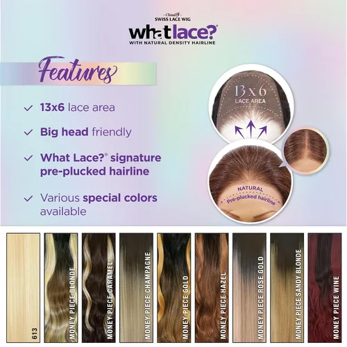 Miniatura 7 de Sensationnel What Lace Cloud9 Tyrina - Peluca de cabello sintético