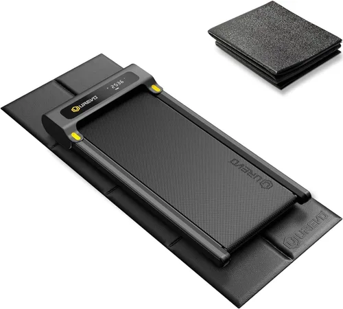 Miniatura 9 de UREVO Foldable Treadmill Mat,Treadmill Mat for Carpet &Hardwood Floors ，Mat for Under Walking Pad on Carpet, Hardwood Floors Protectior, Non-Slip