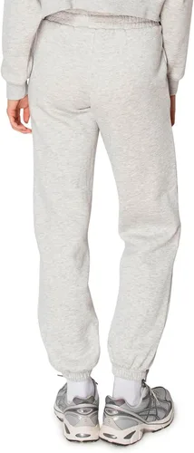 Miniatura 45 de Cali1850 Pantalón deportivo Cloud Nine Fleece para mujer, cintura alta, ajuste holgado, dos bolsillos, cintura elástica con cordón