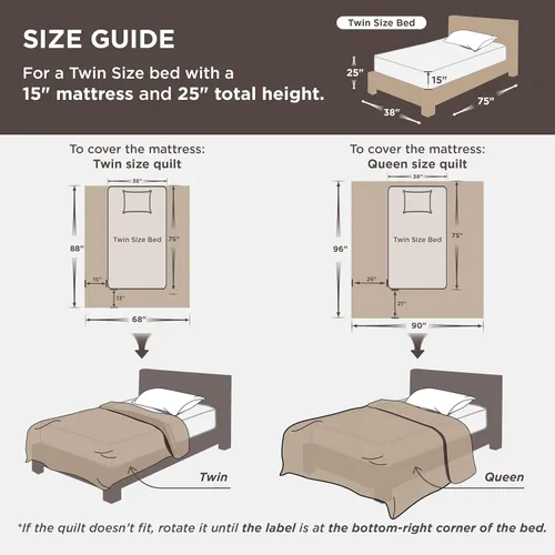 Miniatura 6 de Bedsure Colchas de tamaño individual – Colchas ligeras de tamaño individual con patrón de tejido de cesta, ropa de cama suave, colcha de edredón