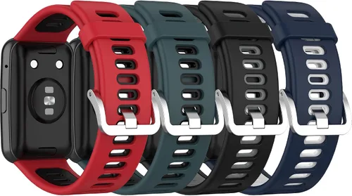 Correa deportiva de repuesto compatible con Huawei Watch Fit Special Edition para mujeres y hombres, pulseras de silicona transpirable, ajustables,