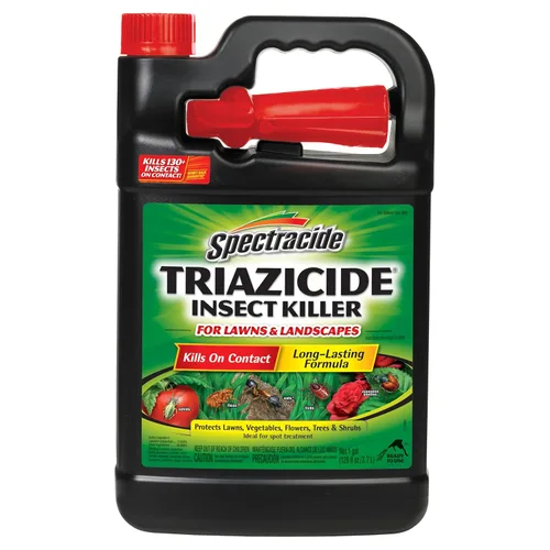 Miniatura 12 de Spectracide Triazicida insecticida concentrado para césped y paisajes (listo para rociar), protege césped, verduras, árboles frutales y de nueces