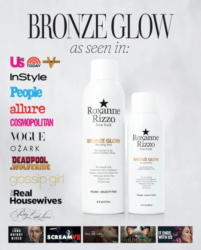 Miniatura 3 de Bronze Glow - Spray bronceador instantáneo para rostro y cuerpo - Bruma bronceadora hidratante - Se mezcla en todos los tonos de piel - Spray