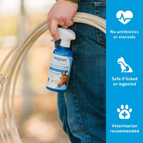 Miniatura 4 de Higrogel para heridas y cuidado de la piel de animales, de Vetericyn