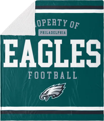 Miniatura 31 de FOCO NFL - Manta de felpa sherpa unisex para adultos, con logotipo de equipo de la NFL, 60 x 70 pulgadas
