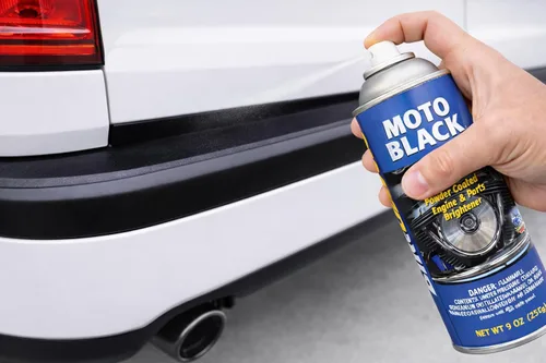 Miniatura 8 de Bike Brite MC53000 Limpiador para motor y ruedas con recubrimiento en polvo negro, 9 fl. oz.