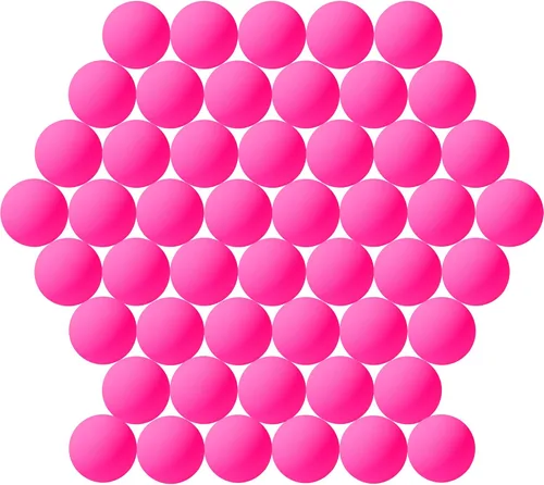 Miniatura 16 de Bolas de ping pong de 1.575 pulgadas, paquete de 50 u 80 bolas de plástico de colores surtidos para Beer Pong, artes y manualidades