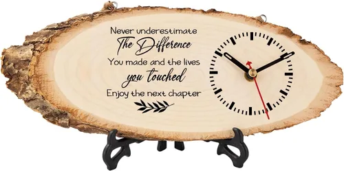 Miniatura 12 de Regalos para papá de hija e hijo, ideas de regalo de Navidad y cumpleaños para papá, reloj de madera, regalo personalizado para papá, regalos