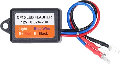 Miniatura 6 de Relé estroboscópico LED, controlador estroboscópico de flash, buena capacidad de conducción de corriente 12V, potente impermeable, bajo voltaje
