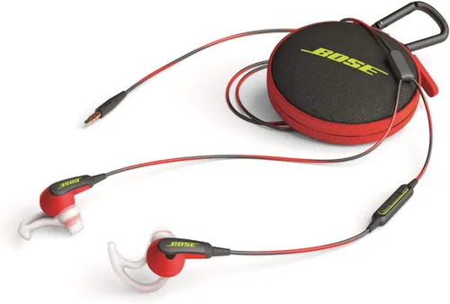 Miniatura 8 de Bose SoundSport - Auriculares intrauditivos para dispositivos Apple, color azul neón, resistentes al sudor, micrófono en línea/control remoto