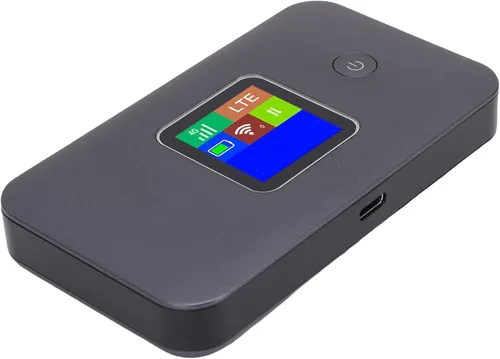 Miniatura 4 de Enrutador WiFi móvil 4G, 300Mbps 2.4G 5.8G de doble banda WiFi 6 Hotspot portátil con pantalla LCD para viajes, camping, negocios