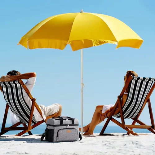 Miniatura 8 de Lifewit - Bolsa térmica aislada, hielera grande impermeable para 32/48 latas, bolsa de hielo portátil ligera de doble capa con lados suaves
