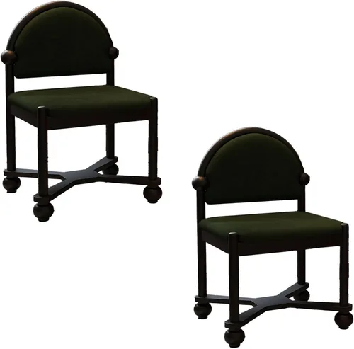 Sillas de comedor de madera, sillas de cocina francesas con lana de cordero, silla de sala de estar, estilo vintage con respaldo redondo, silla de