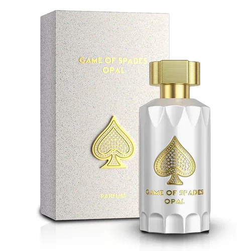 Jo Milano Game of Spades Opal Parfum Spray | 3.4 oz (3.4 fl oz) | Rosa, Madera Oud, picante y aroma cítrico | Fragancia de larga duración para