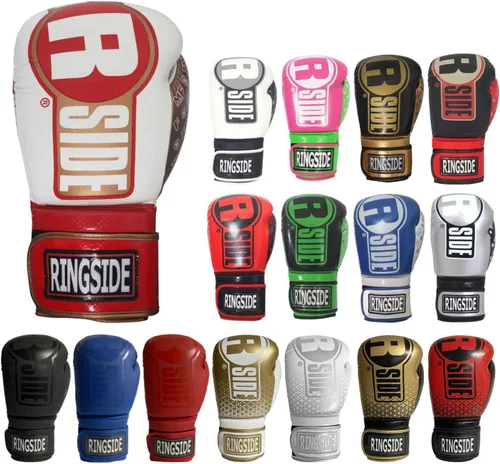 Miniatura 12 de Ringside Apex Flash - Guantes de boxeo IMF-Tech con soporte seguro para la muñeca, guantes de boxeo sintéticos para hombres y mujeres
