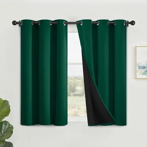 Miniatura 16 de SimpleHome - Cortinas opacas 100% para recámara, cortinas de ventana con ojales beige, con aislamiento térmico, cortinas de oscurecimiento