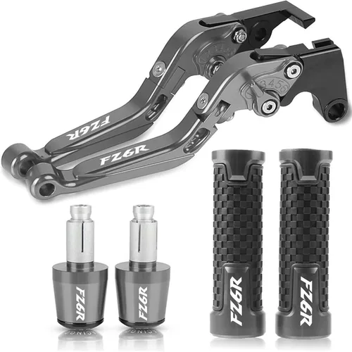 Miniatura 15 de Palancas de embrague de freno de motocicleta para manillar Yamaha FZ6R FZ 6R FZ-6R 2009 2010 2011 2012 2013 2014 2015 2016 2017 (Color : 1)