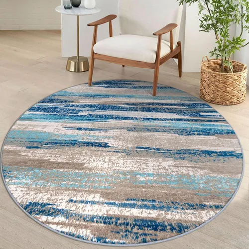 Miniatura 55 de Alfombra de pasillo moderna Lansny 2 x 6 pulgadas, alfombra de cocina lavable verde mostaza multicolor, alfombra antideslizante suave para pasillo