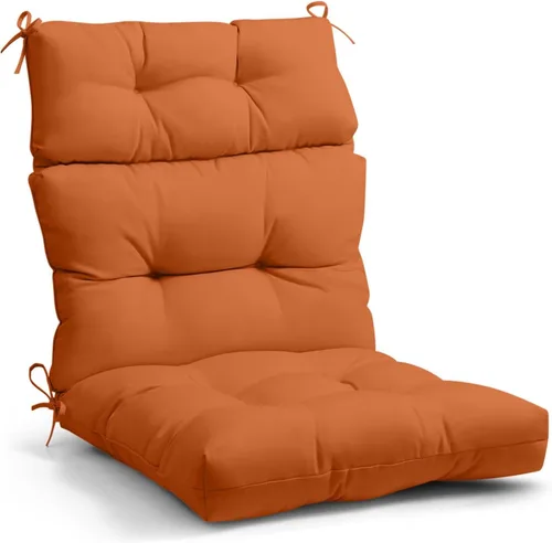 Miniatura 20 de EAGLE PEAK Cojín Acolchado para Silla de Patio con Respaldo Alto para Exteriores/Interiores, Juego de 1, 46'' x 22'', Azul Claro