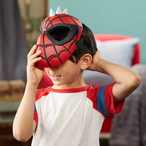 Miniatura 9 de Marvel Máscara Spider-Man Across The Spider-Verse Spider-Punk para niños, juego de rol y disfraz, juguetes para niños a partir de 5 años