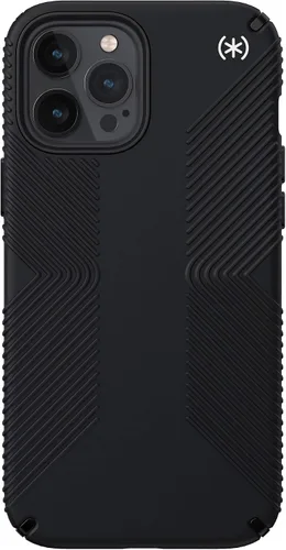 Miniatura 2 de Speck Products Presidio2 Grip - Funda para iPhone 12 Pro Max, color negro y blanco