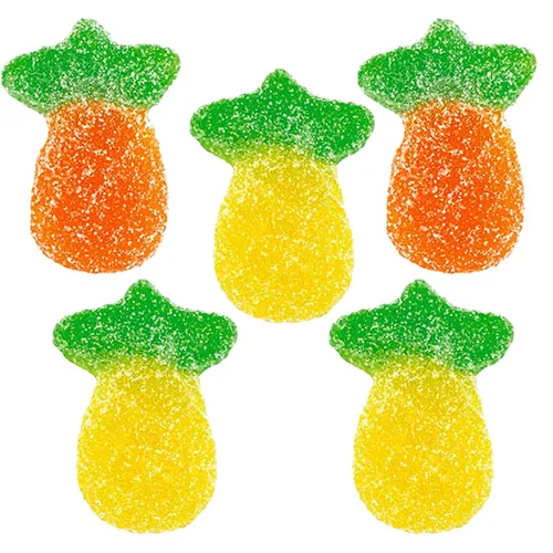 Miniatura 5 de Fruidles Gomitas de piña ácida, gomitas deliciosas con sabores de frutas (2.2 libras)