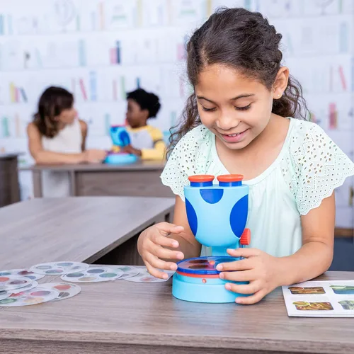 Miniatura 2 de Educational Insights GeoSafari Jr. Kidscope, Microscopio para niños, juguete STEM, relleno para cesta de Pascua para niños, regalo para niños