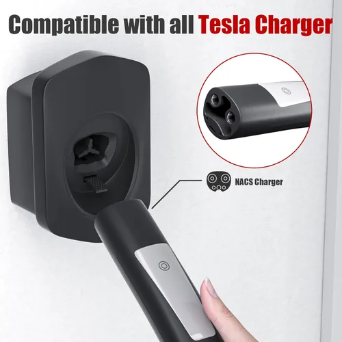 Miniatura 3 de Soporte para cargador Tesla, organizador de cables de carga, apto para modelo 3/Y/S/X NACS Soporte de vehículo eléctrico y accesorios para caja