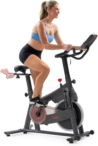 Miniatura 9 de Sunny Health & Fitness Smart Magnetic Indoor Cycling Bike, Stationary Exercise Cardio Equipment, Free SunnyFit Training App