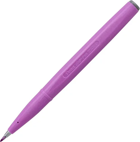 Miniatura 3 de Pentel Arts Sign Pen Touch, punta de pincel Fude, colores de moda, paquete de 6 (SES15CBP6M1)