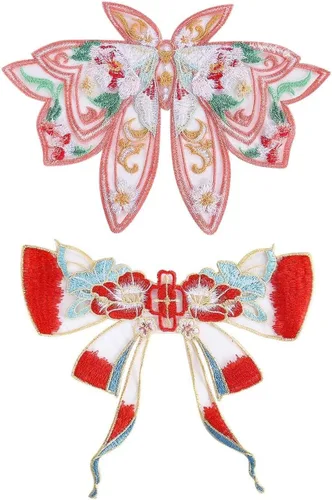 Miniatura 9 de 3 piezas de apliques de encaje de esqueleto, parches de calavera bordados de encaje para decoración de vestidos de costura Skull Set