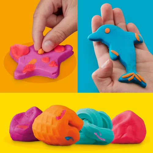 Miniatura 7 de Play-Doh - Compuesto para modelado, paquete de 24 colores, no tóxico, latas de 3 onzas de colores surtidos, suministros de regreso a clases